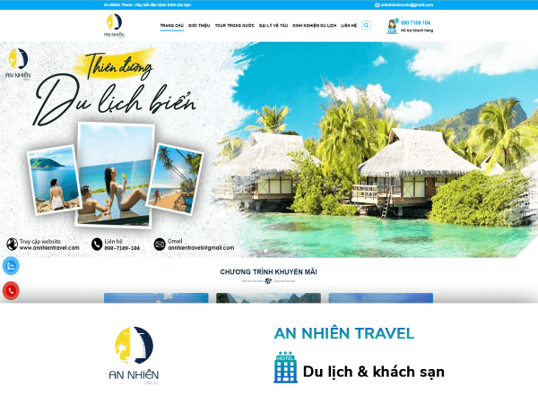 Dự án An Nhiên Travel
