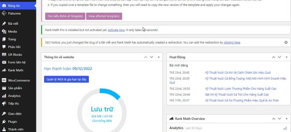 Hướng dẫn thêm, sửa, xóa sản phẩm trên website wordpress