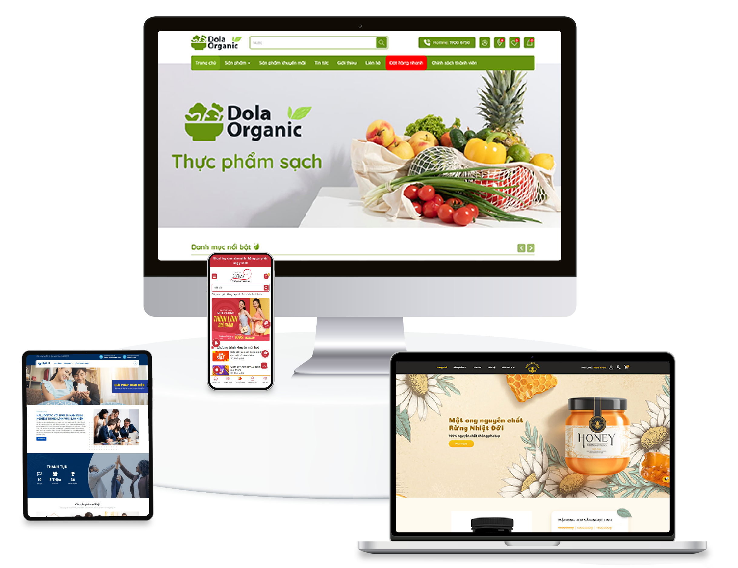 banner website theo mau