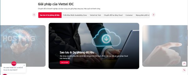 dự án thiết kế viettel idc 03